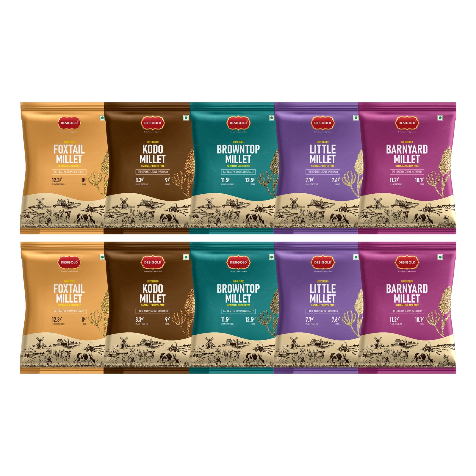 DESIGOLD Siridhanya Millet Grain Combo